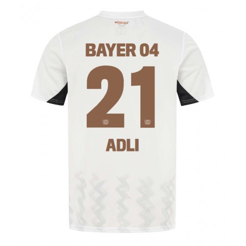 Fotballdrakt Herre Bayer Leverkusen Amine Adli #21 Bortedrakt 2024-25 Kortermet